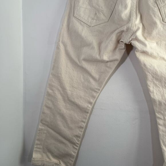 Rogue Territory Men’s Stanton Slim Straight Ecru Japanese Selvedge Jeans 29 - Picture 11 of 11